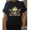 Zoe " Band Of Brothers " Black T-shirt