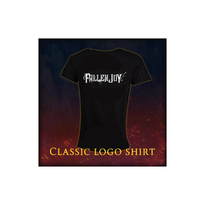 Fallen Joy Classic Logo Black T-shirt