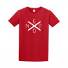 T-shirt EVEN NO FEAR LOGO Rouge