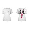 T-shirt Bare Teeth Flying Eyeball Blanc