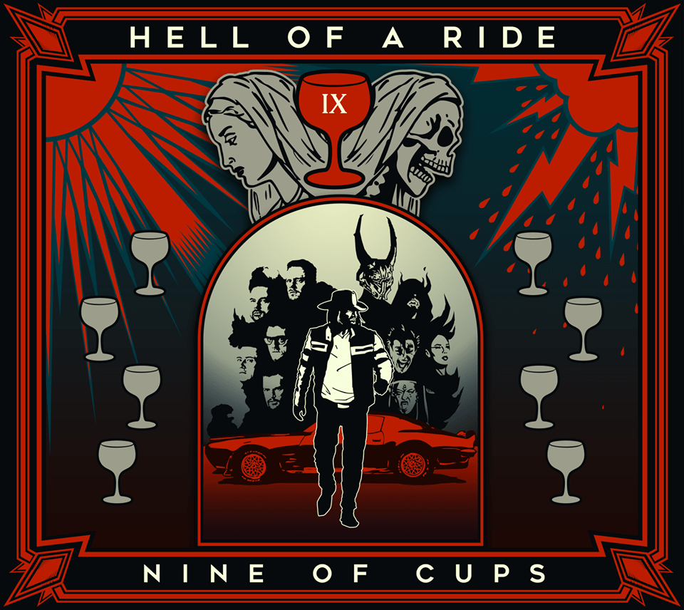 HELL OF A RIDE - artwork